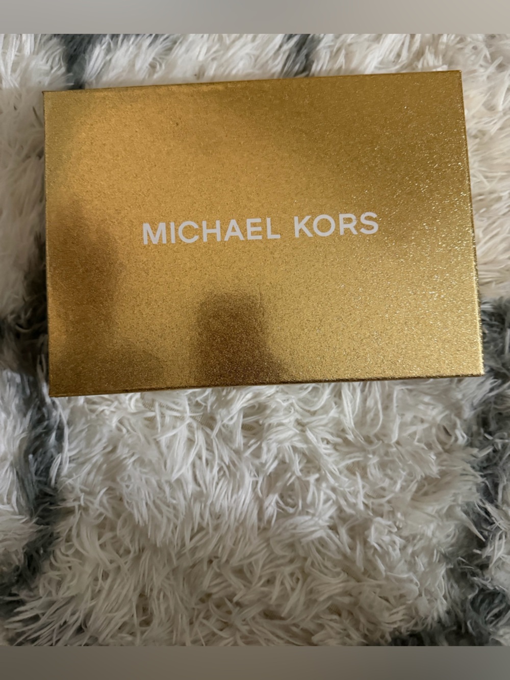 Michael Kors Black and Dark Gray Signature Adjustable Belt Bag Size S/M NIB - Picture 3 of 4